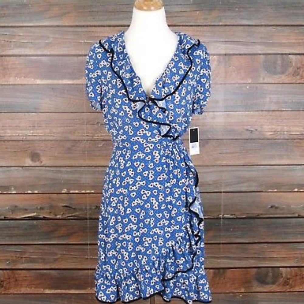 Juicy Couture Sailor Valentine Wrap Dress